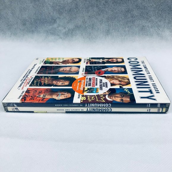 Community TV Show Complete First Season All 25 Episodes on 4 DVD Discs Sealed - Picture 4 of 8